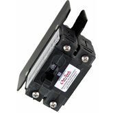 Outback 30 Amp 120/240 VAC double pole panel mount breaker for AC Coupling in the GSLC. (SKU Part Number PNL-30D-AC-120/240).